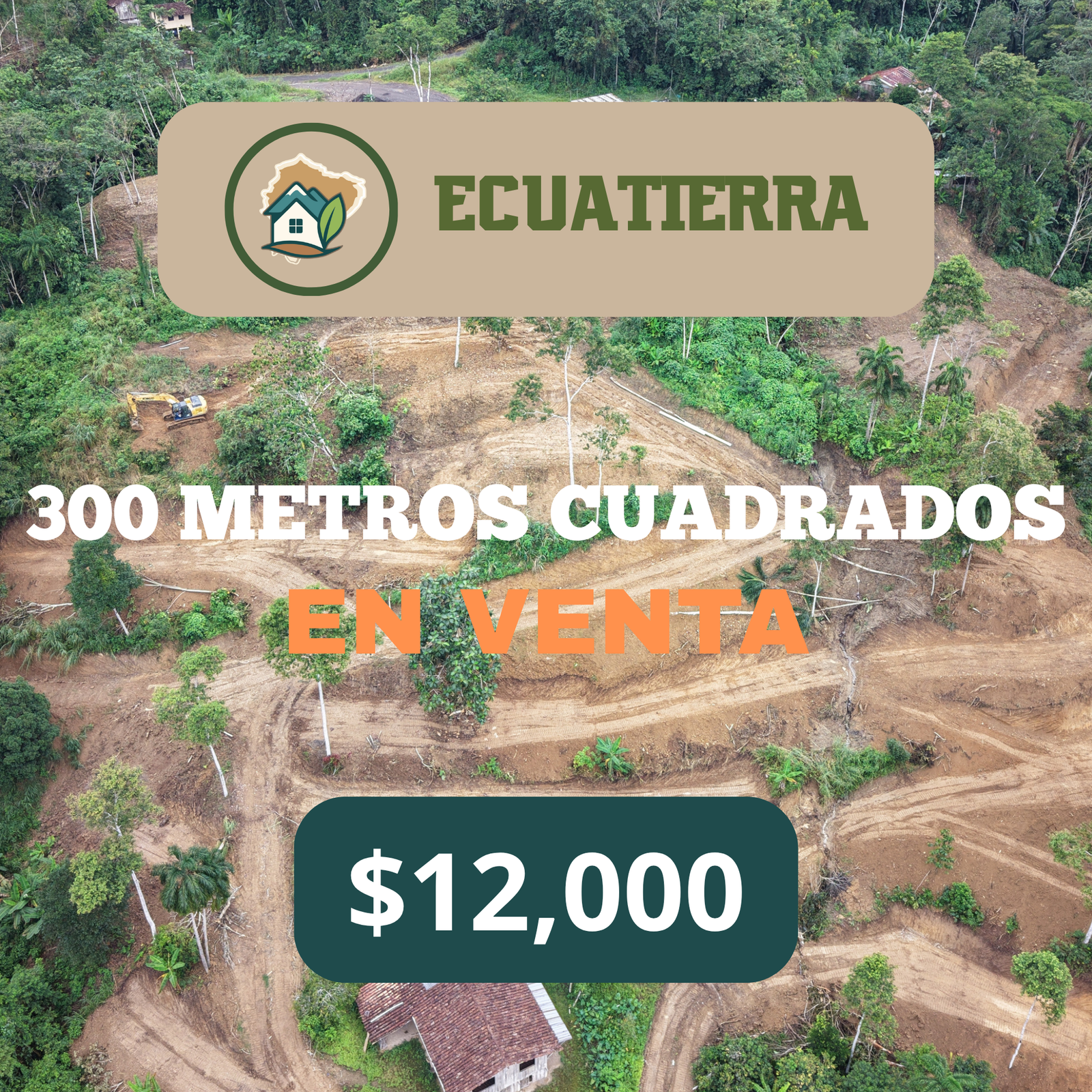 Lotes de 300 m²