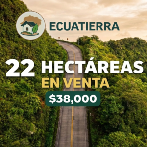 Finca de 22 Hectáreas en Méndez