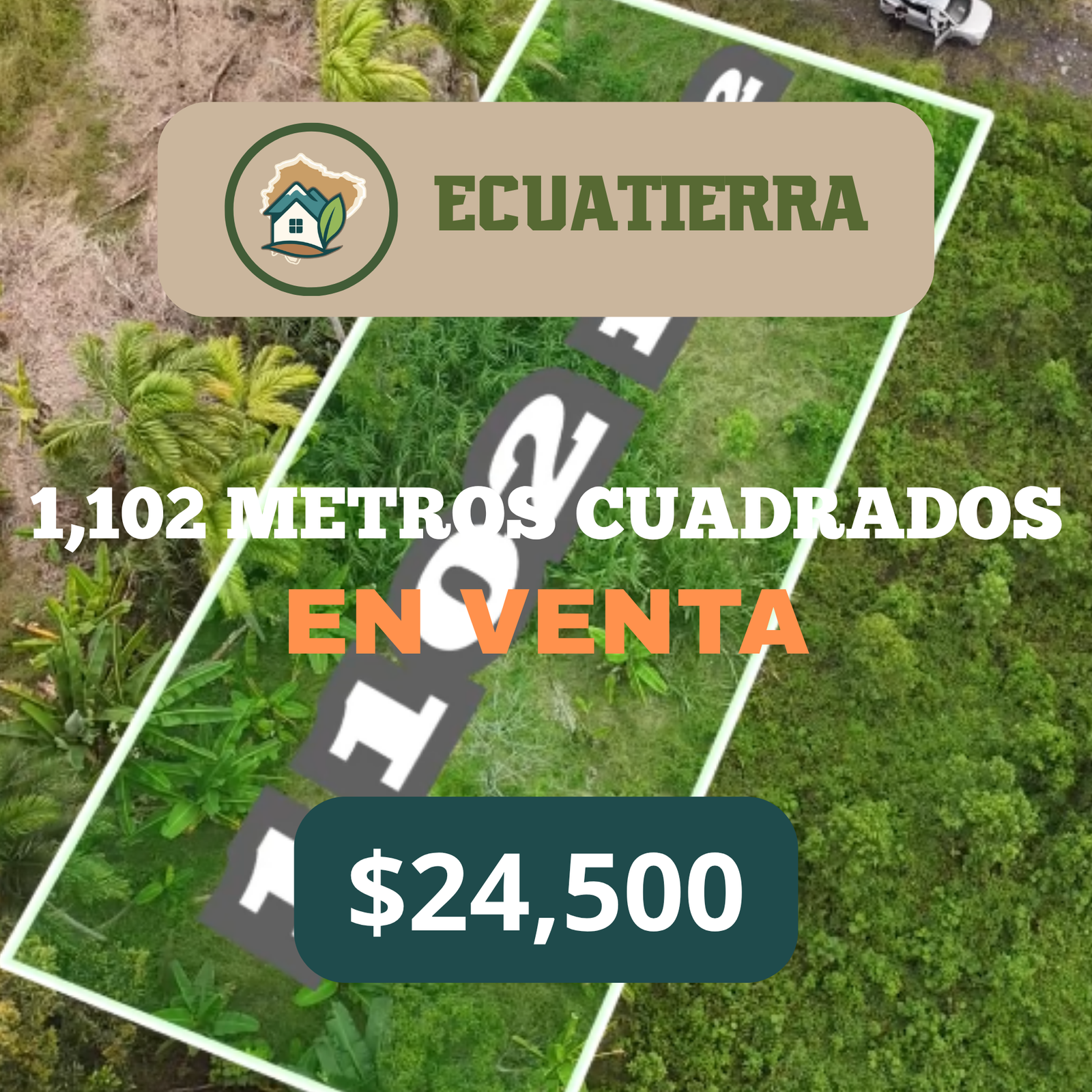 Lote de 1,102 m²