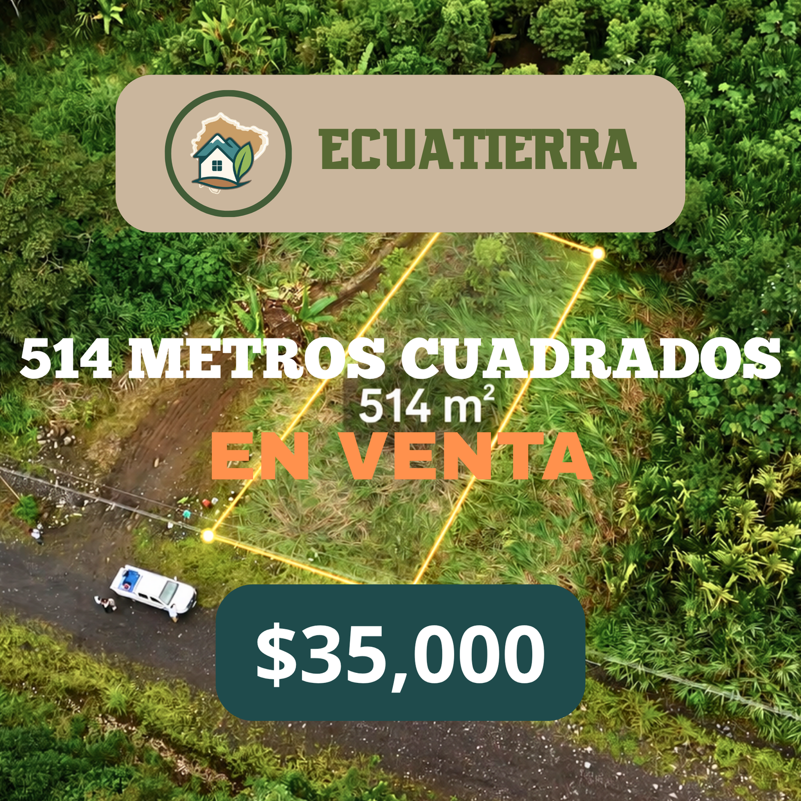 Lote de 514 m²