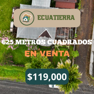Lote de 625 m²