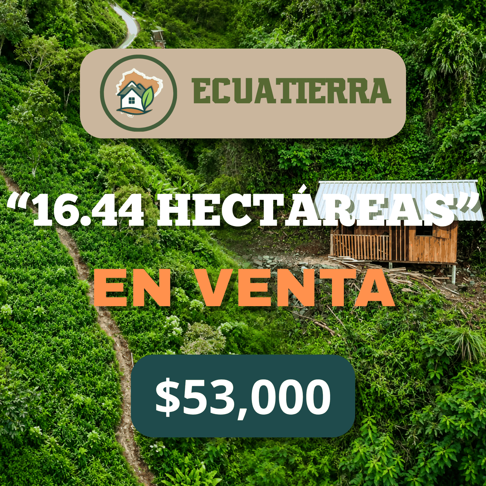 Finca de 16.44 Hectáreas en La Libertad, Santiago de Méndez, Morona Santiago, 16,44 ha